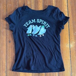Black Team Spirit Ghosts T-Shirt